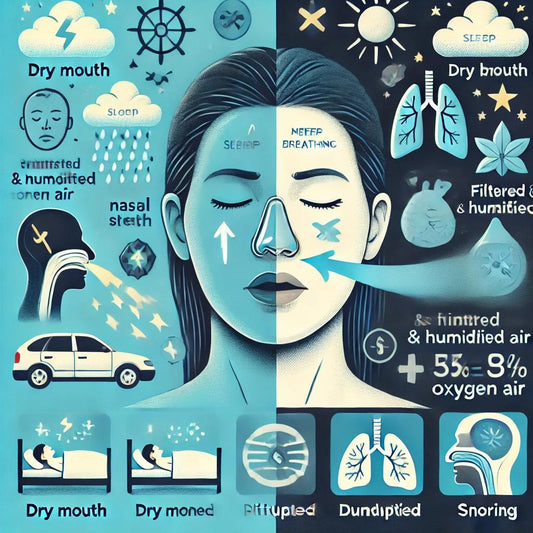 The Benefits of Nose Breathing: A Natural Path to Better Health